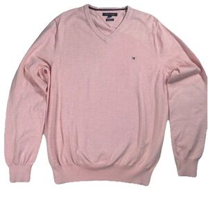 Tommy Hilfiger Light Pink Crewneck Sweater Men’s Large